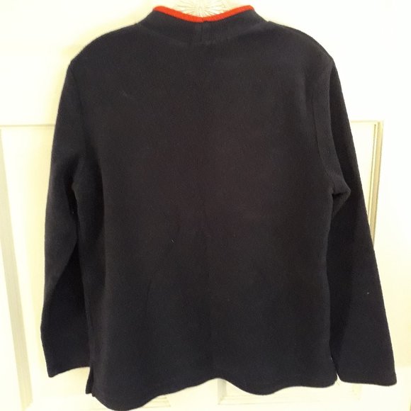 Women's Holiday Fleece Sweatshirt Size Small - Picture 2 of 4